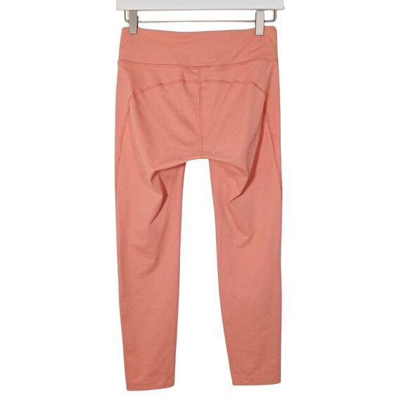 Outdoor Voices Womens Crop Leggings Camellia Peach Mid Rise 23" Inseam Size M - Picture 5 of 9